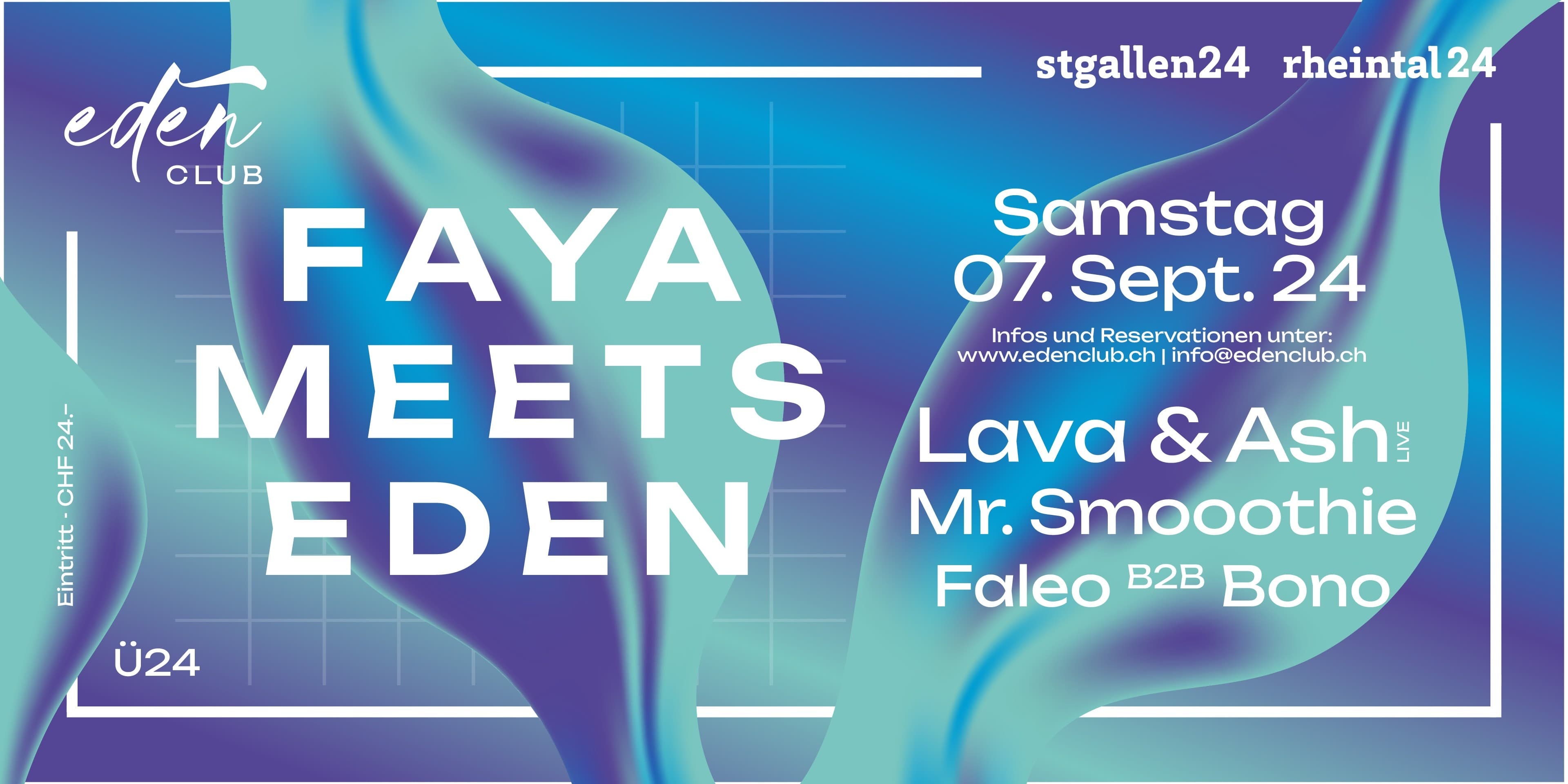 Titelbild FAYA meets EDEN