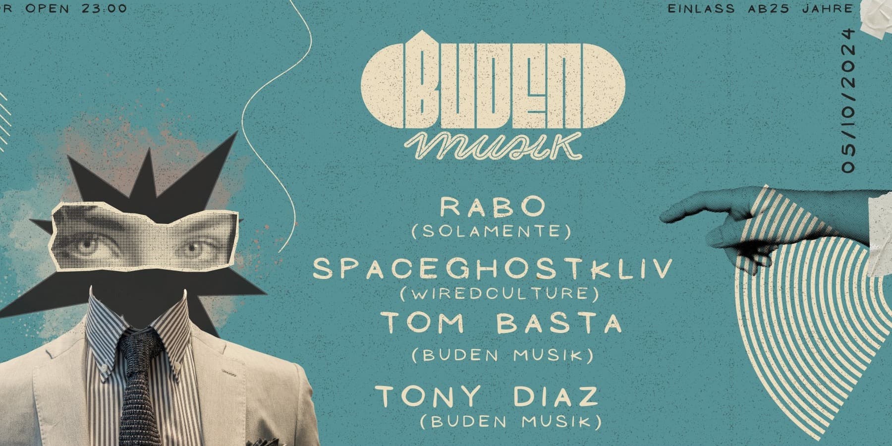 Titelbild Buden Musik @ Eden Club