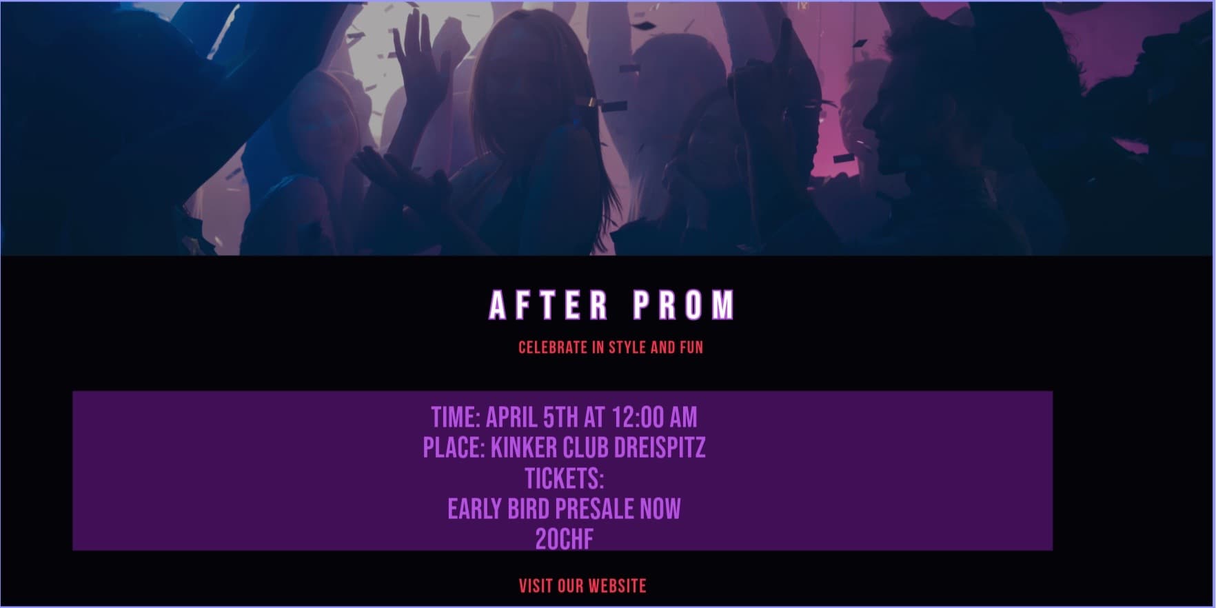 Prom After Party