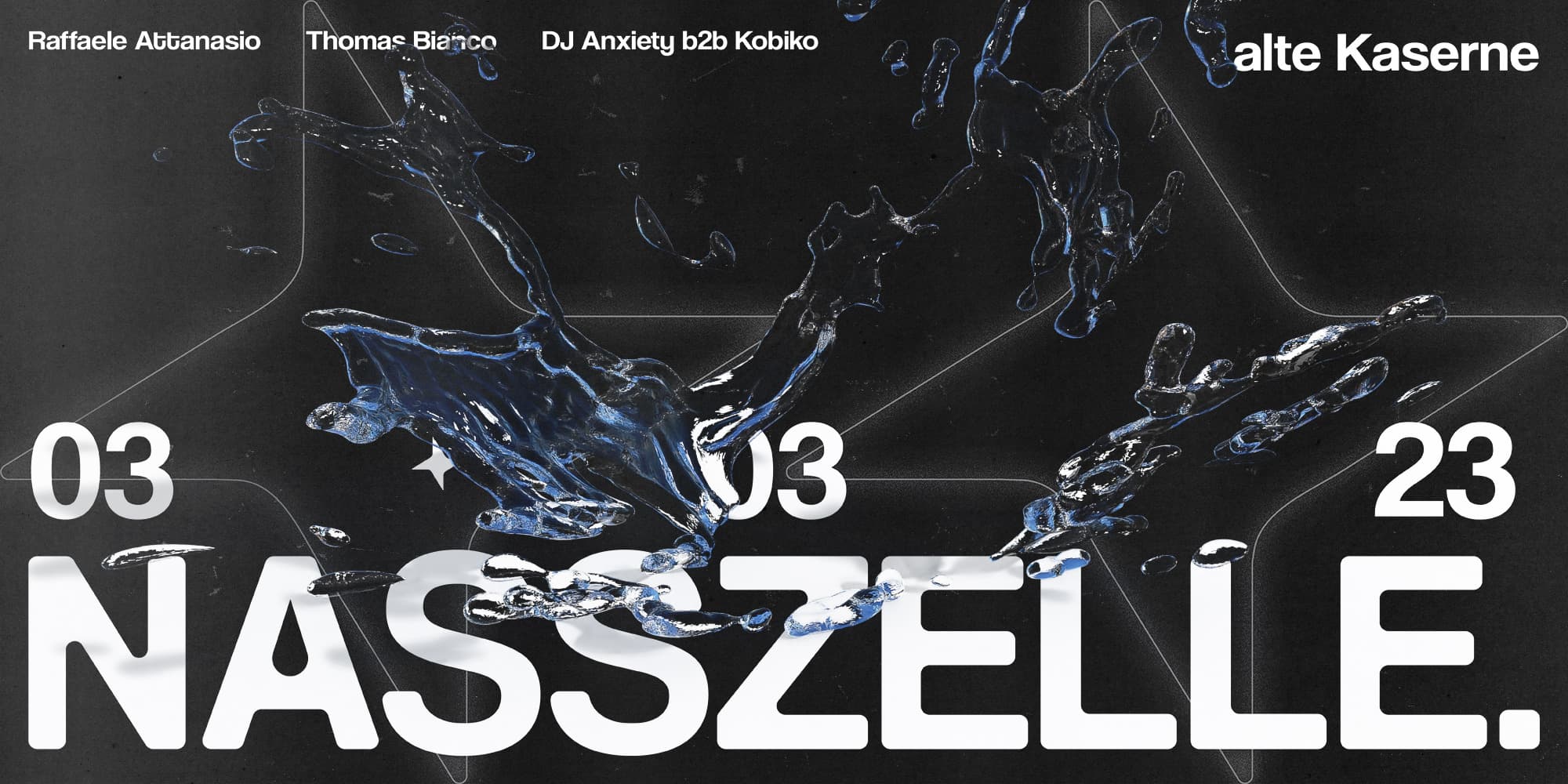 Titelbild NASSZELLE W/ RAFFAELE ATTANASIO / THOMAS BIANCO / DJ ANXIETY B2B KOBIKO