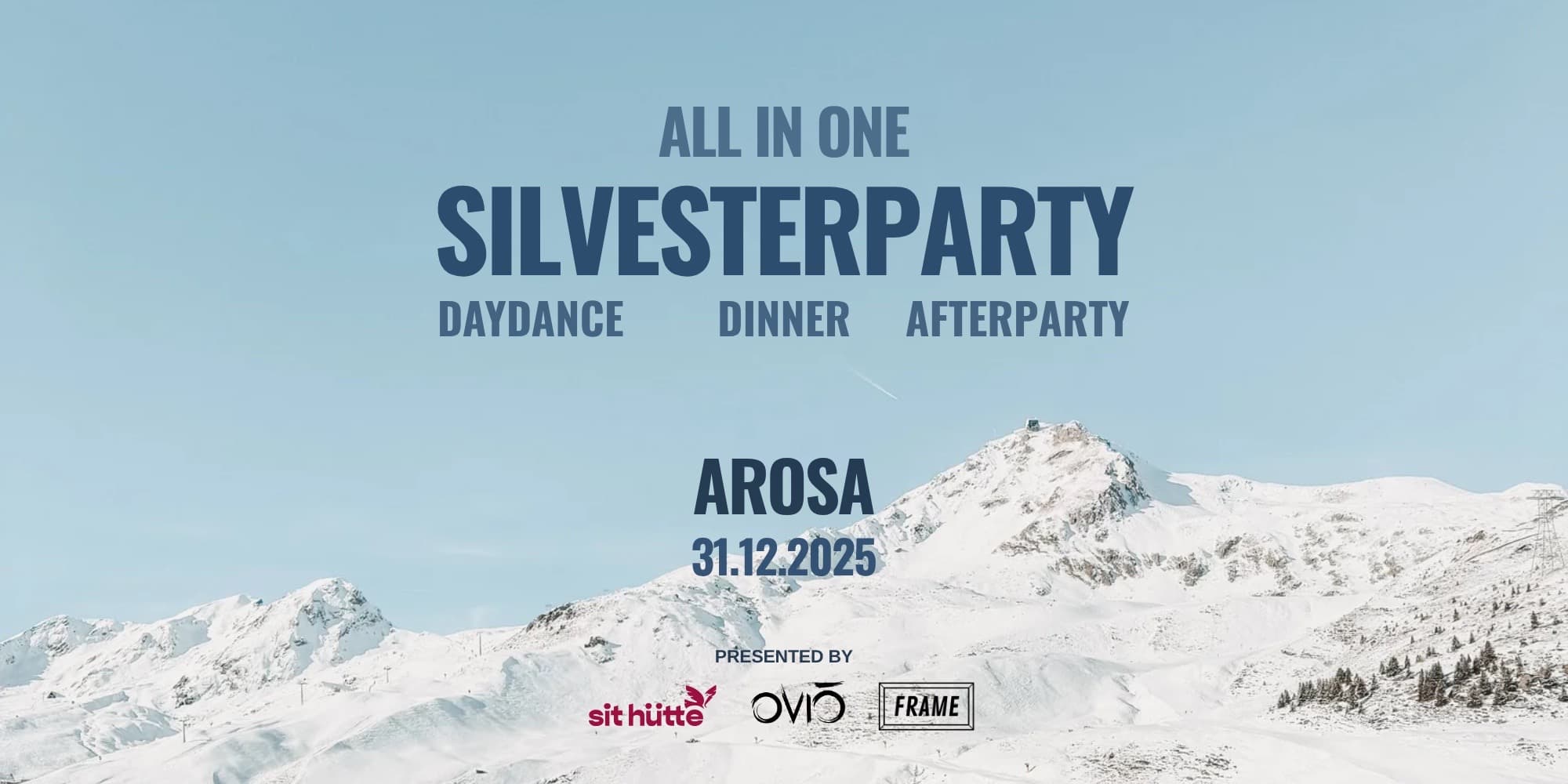 Titelbild ALL IN ONE Silvesterparty in Arosa