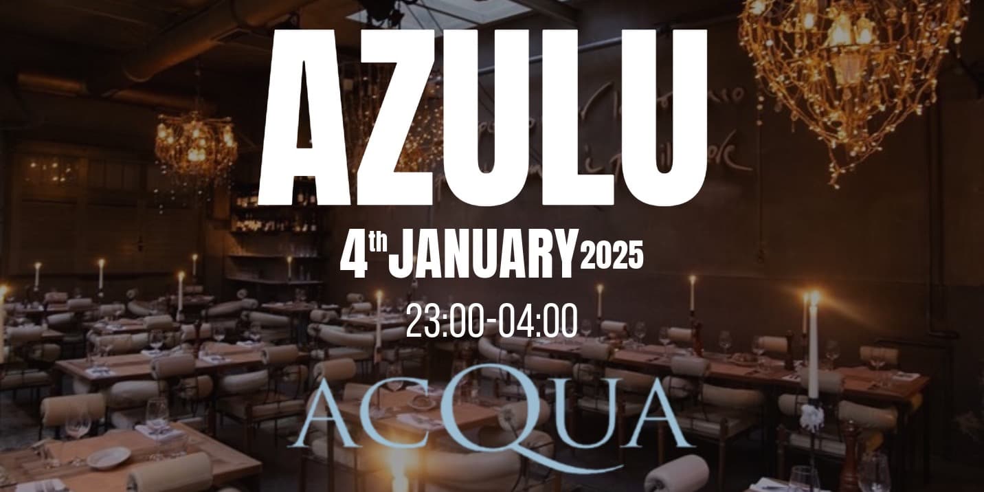 Titelbild AZULU presents Acqua