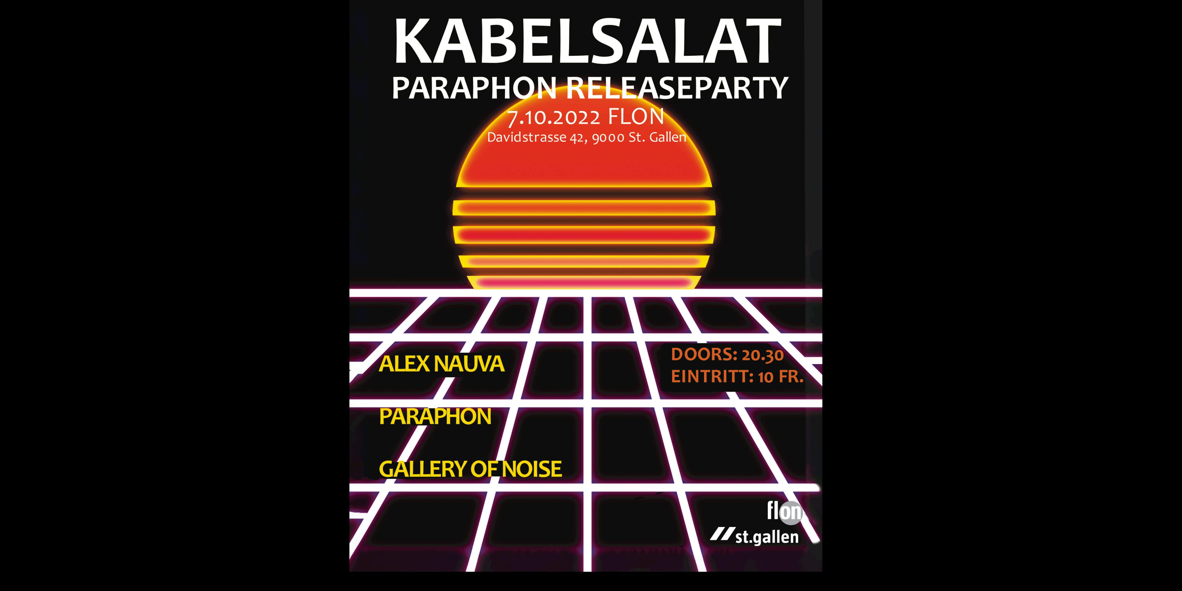 Titelbild Kabelsalat - Paraphon Releaseparty
