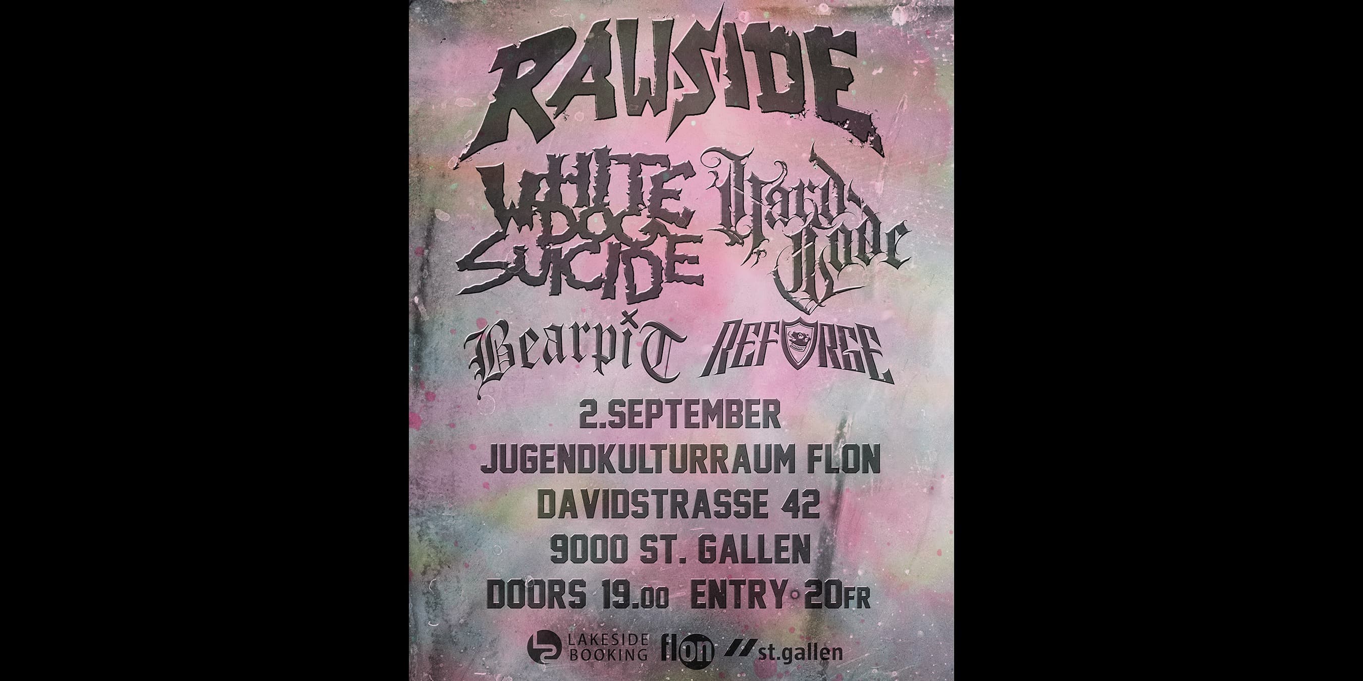 Titelbild Rawside/White Dog Suicide/Bear Pit/Hard-Code/Reforge